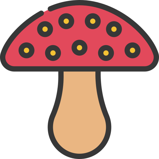 Mushroom Juicy Fish Soft-fill icon