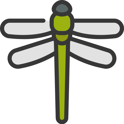 Dragon fly Juicy Fish Soft-fill icon