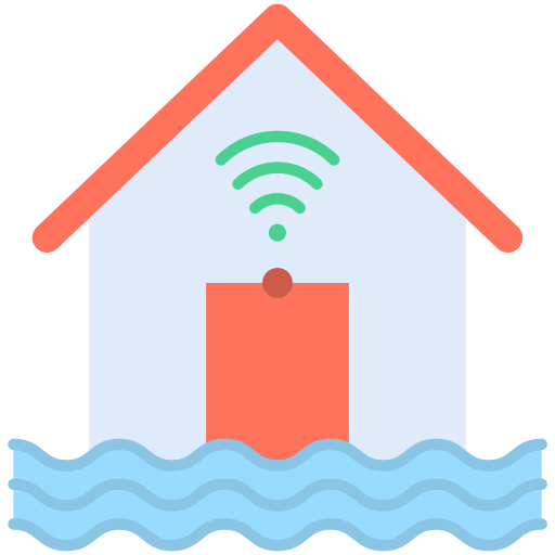 sensor de inundación Generic Flat icono