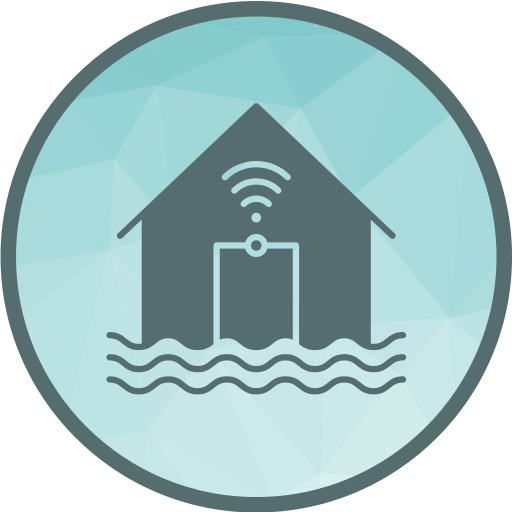홍수 센서 Generic Circular icon