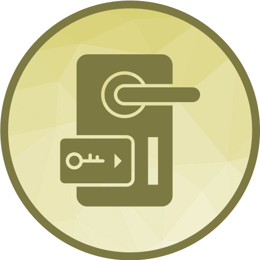 Key card Generic Circular icon