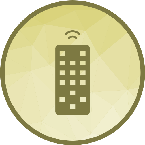 Remote control Generic Circular icon