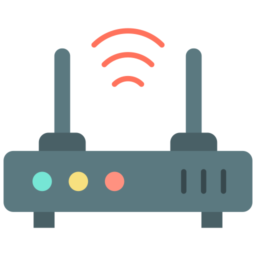 wi-fi роутер Generic Flat иконка