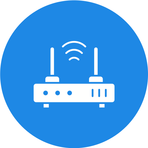 Wifi router Generic Circular icon