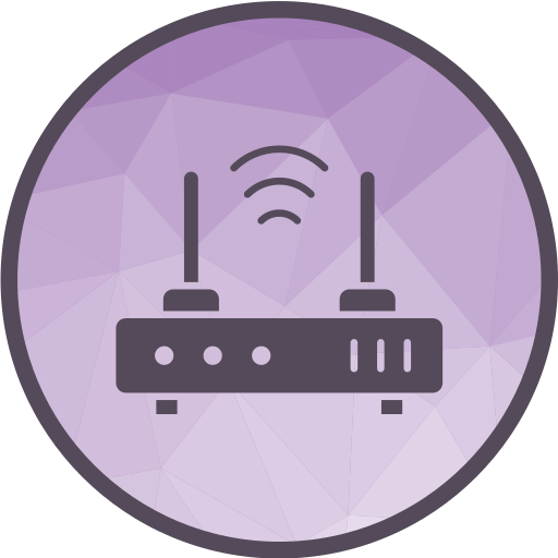 Wifi router Generic Circular icon