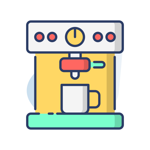 Coffee maker Generic Rounded Shapes icon