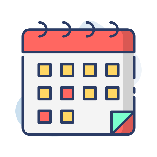 kalendarz Generic Rounded Shapes ikona