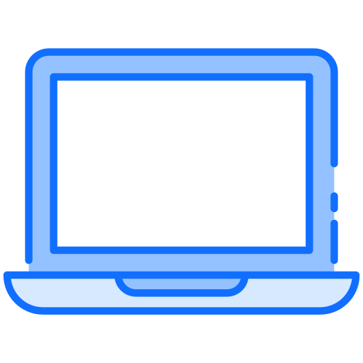 laptop Generic Blue icoon