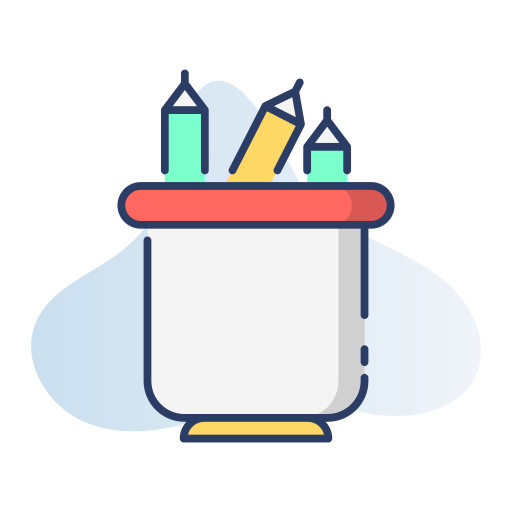 Pencil box Generic Rounded Shapes icon