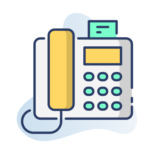 fax Generic Rounded Shapes icon