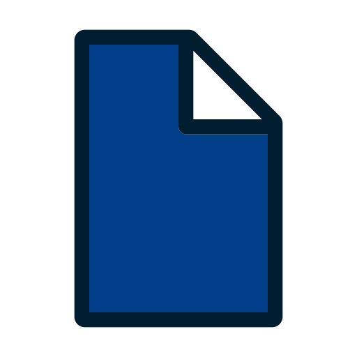 New file Generic Outline Color icon