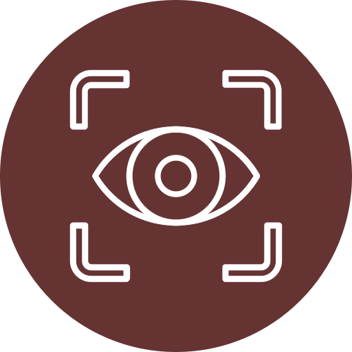 scanner de olho Generic Circular Ícone