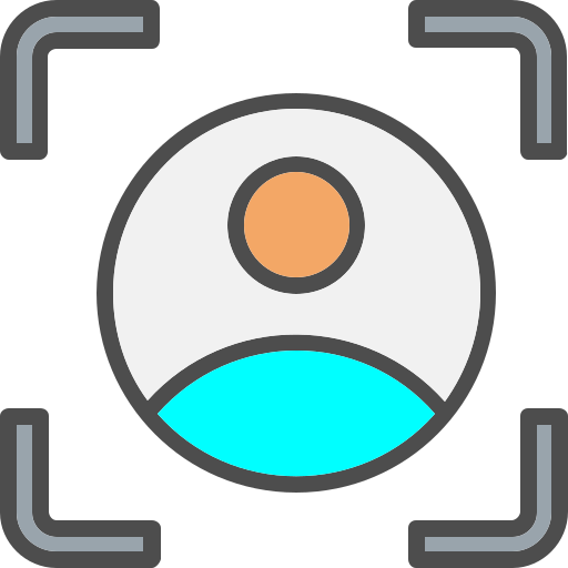 gesichtsscanner Generic Outline Color icon