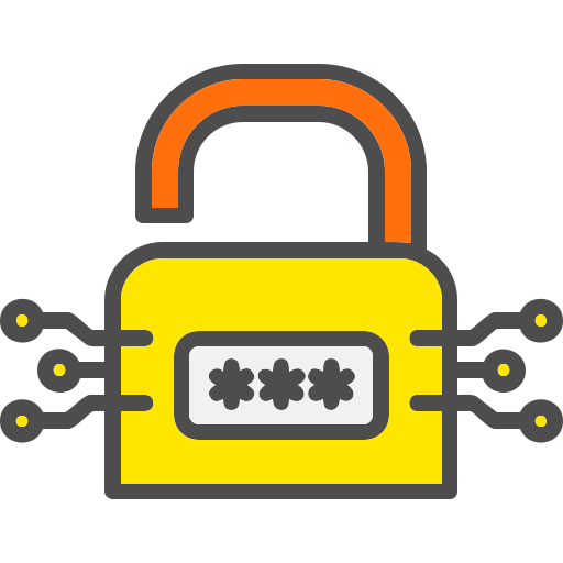 Lock Generic Outline Color icon