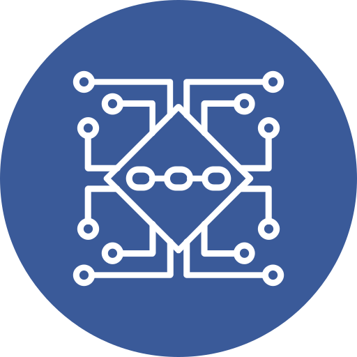 Blockchain Generic Circular icon