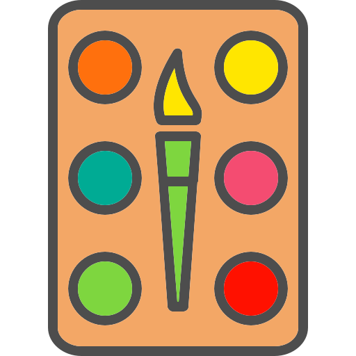 acuarela Generic Outline Color icono