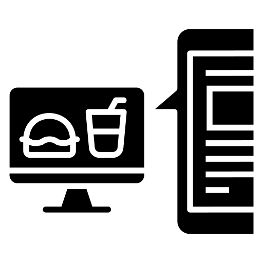 Заказать еду Generic Glyph иконка