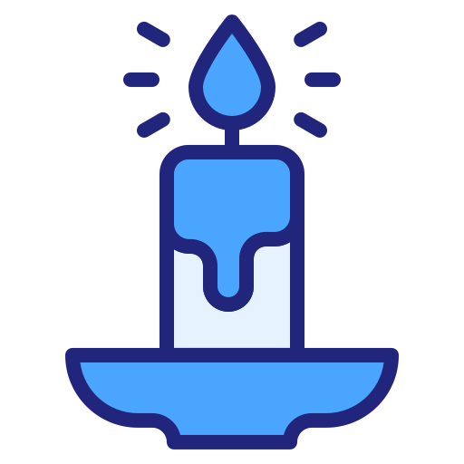 Candle Generic Blue icon