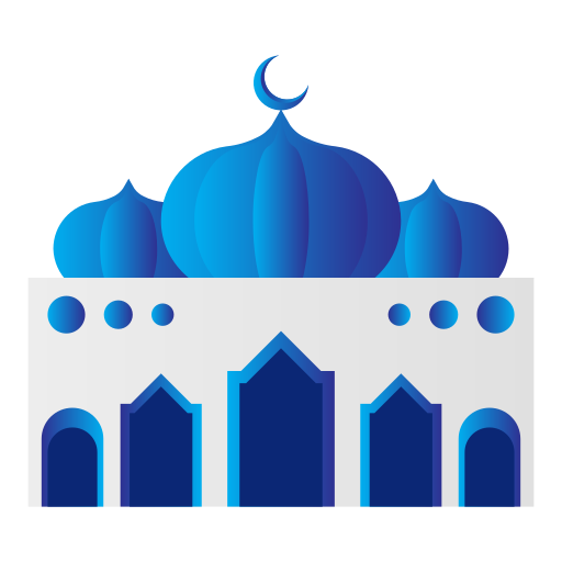 moskee Generic Flat Gradient icoon