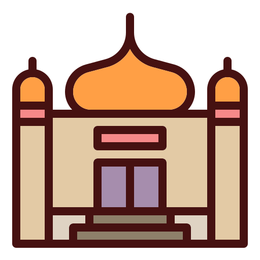 Mosque Generic Outline Color icon