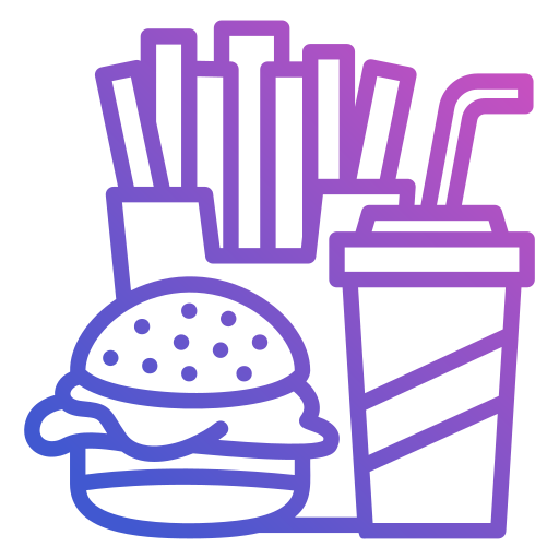 fastfood Generic Gradient icon
