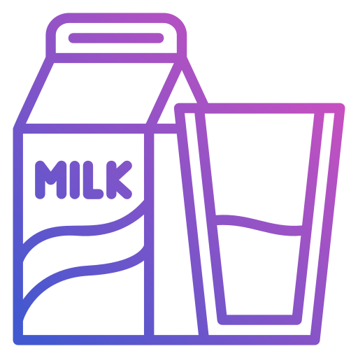 Молоко Generic Gradient иконка
