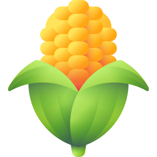 トウモロコシ 3D Color icon