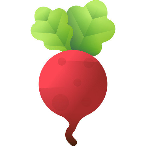 Beet 3D Color icon