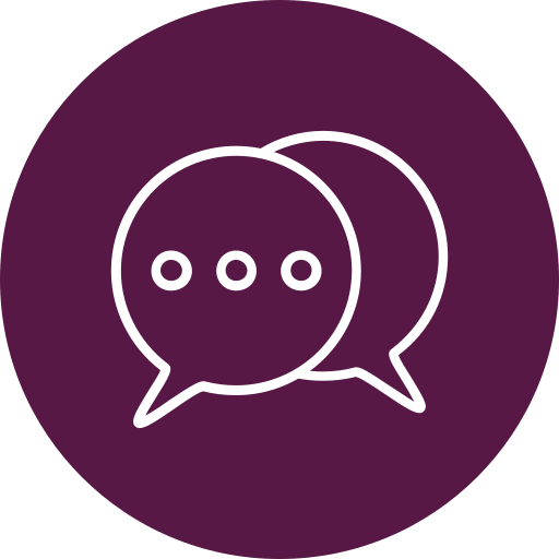 Chat bubbles Generic Circular icon