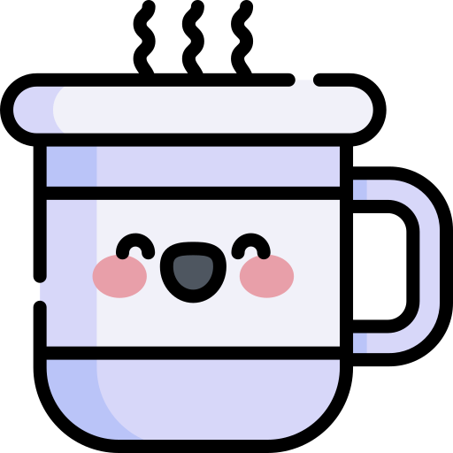 Mug Kawaii Lineal color icon