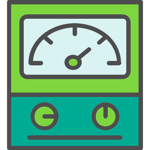amperemeter Generic Outline Color icon