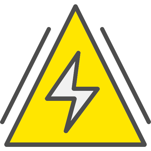 sinal de eletricidade Generic Outline Color Ícone