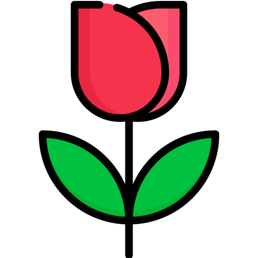 rose Generic Outline Color icona