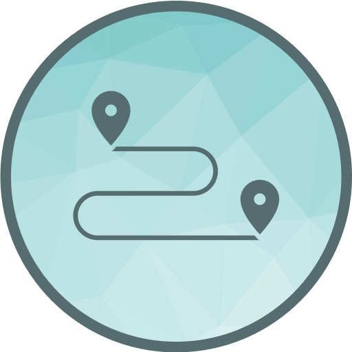 Route Generic Circular icon