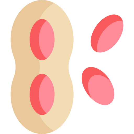 Peanut Kawaii Flat icon