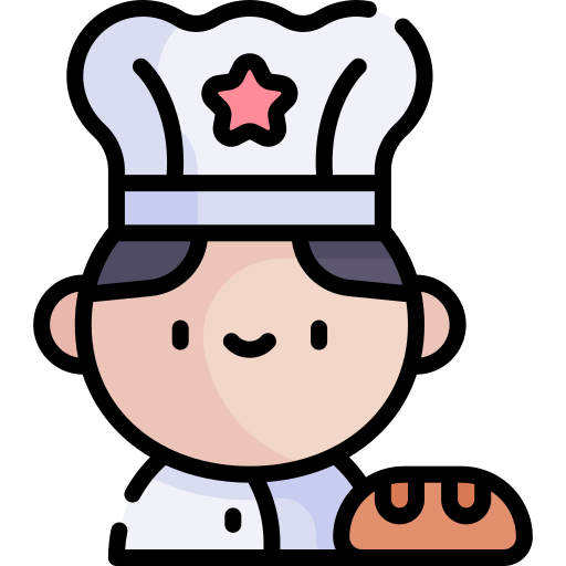 Chef Kawaii Lineal color icon