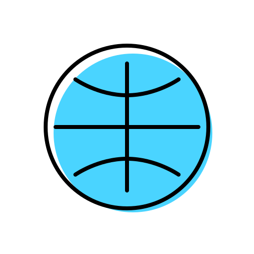 koszykówka Generic Color Omission ikona