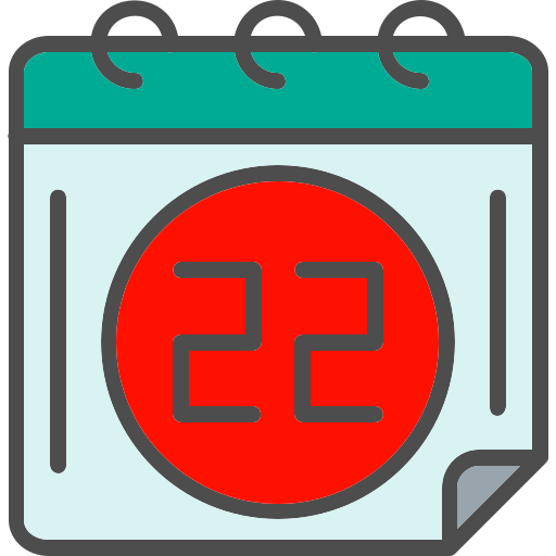 Calendar Generic Outline Color icon