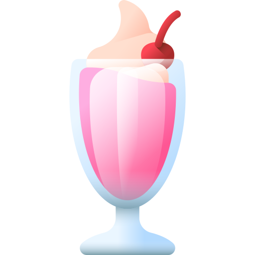 ミルクシェーク 3D Color icon