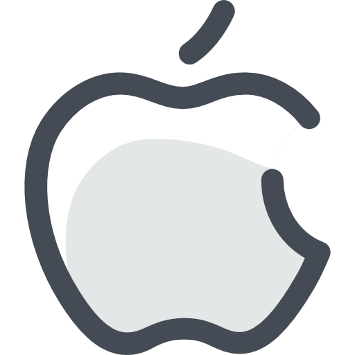 jabłko Sergei Kokota Lineal Color ikona