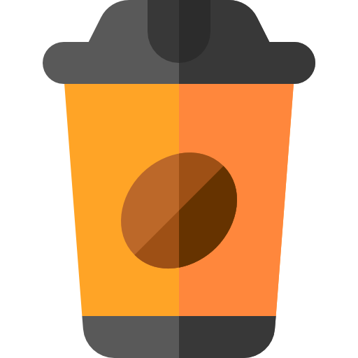 café Basic Rounded Flat icono