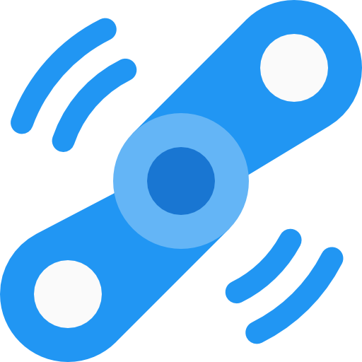 Spinner Pixel Perfect Flat icon