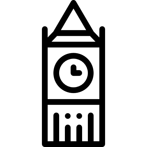 ビッグベン Detailed Rounded Lineal icon