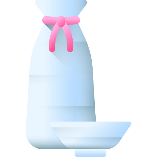 Sake 3D Color icon