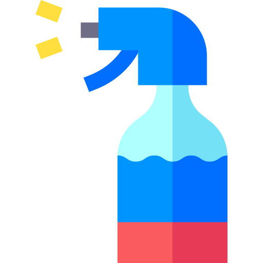 Water spray Basic Straight Flat icon