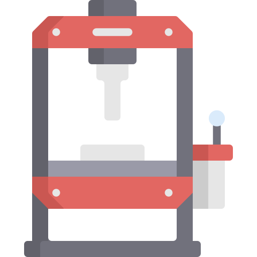 druk machine Special Flat icoon