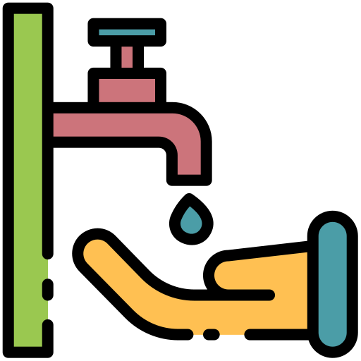 Wudhu Generic Outline Color icon