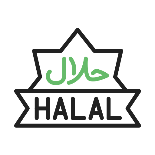 halal Generic Outline Color icona