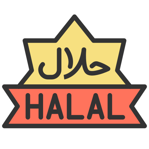 halal Generic Outline Color icono