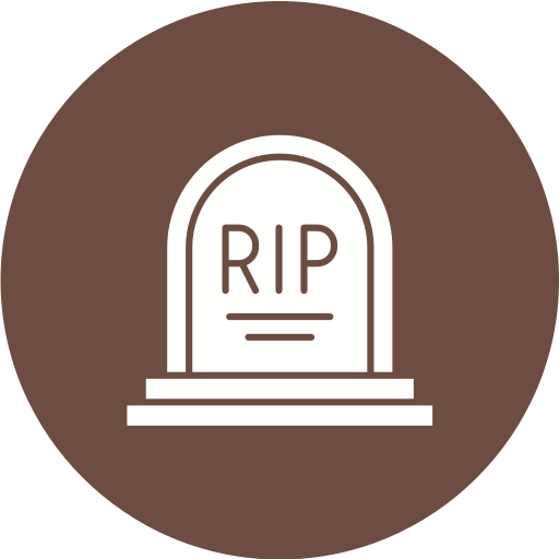 cimitero Generic Flat icona